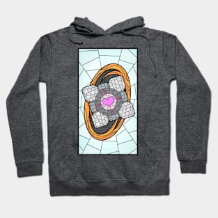 Portal Stained Glass (Orange) Hoodie